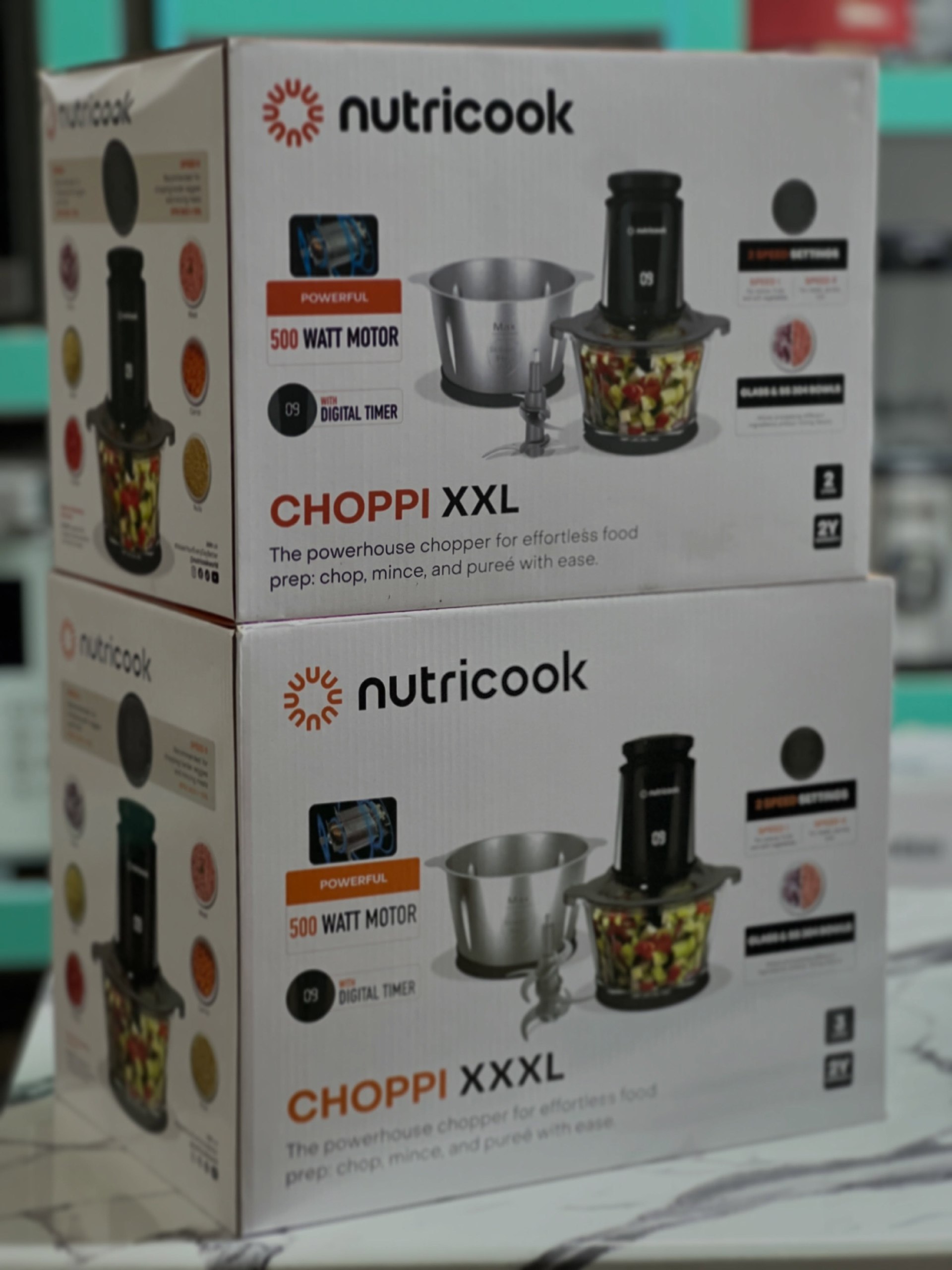 خوردکن نوتریکوک مدل CH6000ظرفیت ۳لیتر با ۶تیغه